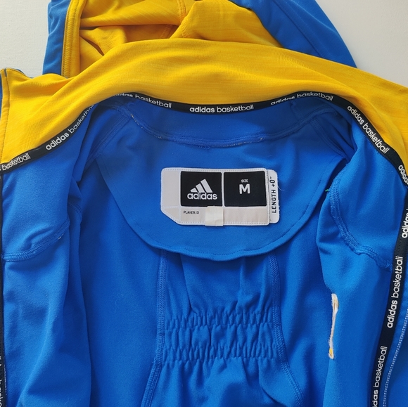 Adidas Basketball UCLA Jacket +0 with Hoodie and " - Picture 4 of 8